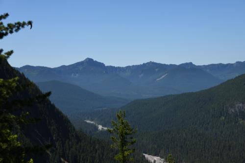 Mount Rainier valley view