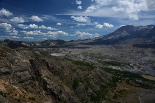 Mount Saint Helens in all natural glory